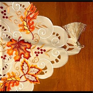 Embroidered Table Runner NEW